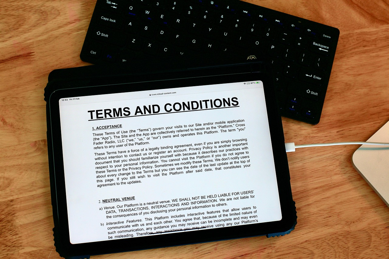 terms and condition 